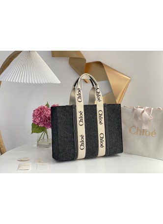Best Quality Replica Chloe 1:1 Tote Woody Bag Small Size